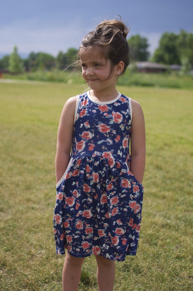 Floral Soleil Dress - Hey June Handmade