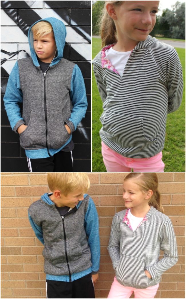 Hatteras Hoodie Testers - View A - Hey June Handmade