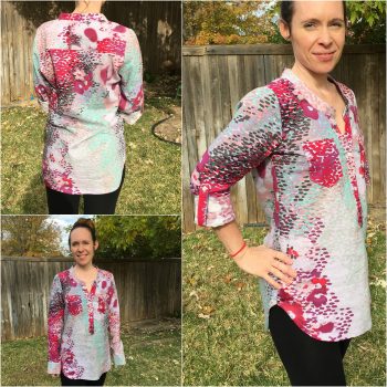 Cheyenne Tunic View B Testers - Hey June Handmade