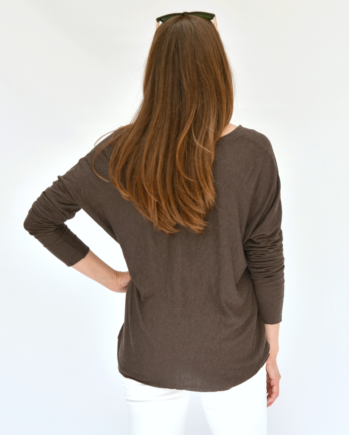 Tie-Front Aurora Tee Hack: A guest post from Emily! - Hey June Handmade