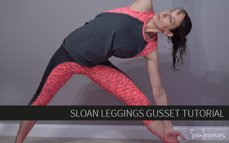 Hack your leggings to have no front crotch seam and a long gusset